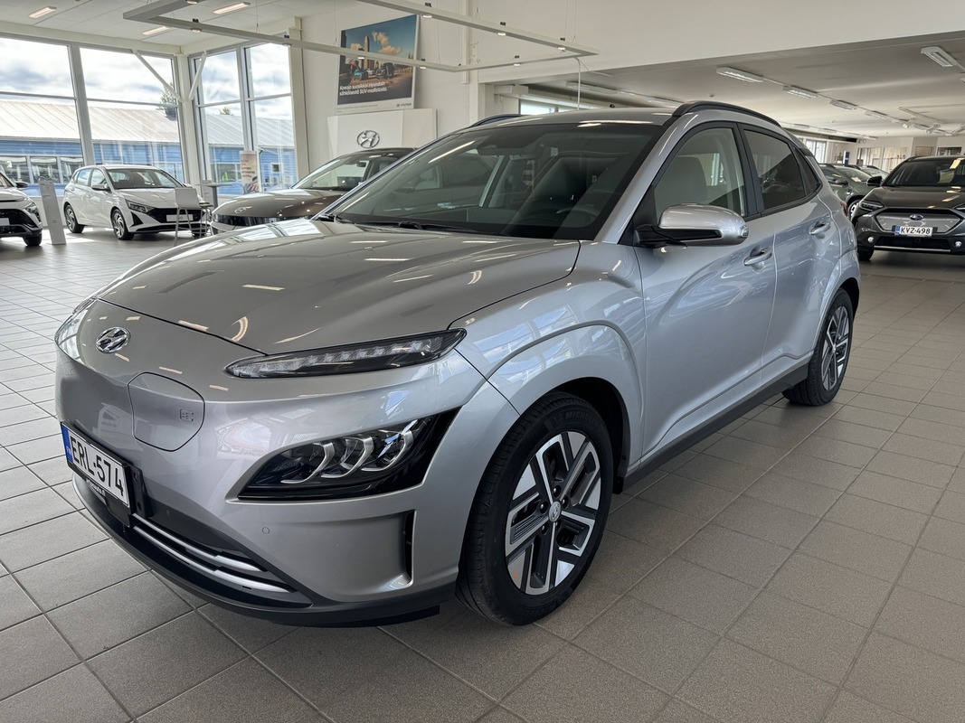 Hyundai KONA ELECTRIC 64 kWh 204 hv Style **KORKO ALK 2.99% + KULUT!**Bluelink, 1-om, Suomi auto**, vm. 2022, 36 tkm (1 / 11)