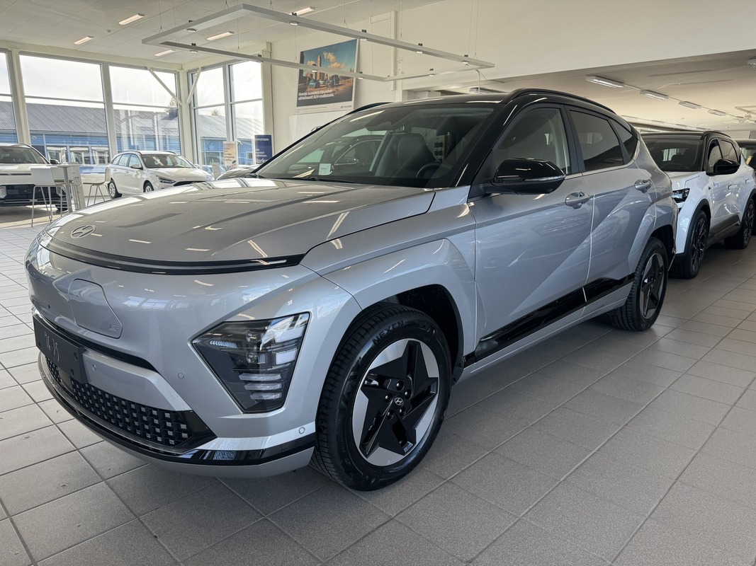 Hyundai KONA Electric 65 kWh 217 hv Premium **0% KORKO 0 KULUT!**, vm. 2024, 2 tkm (1 / 11)