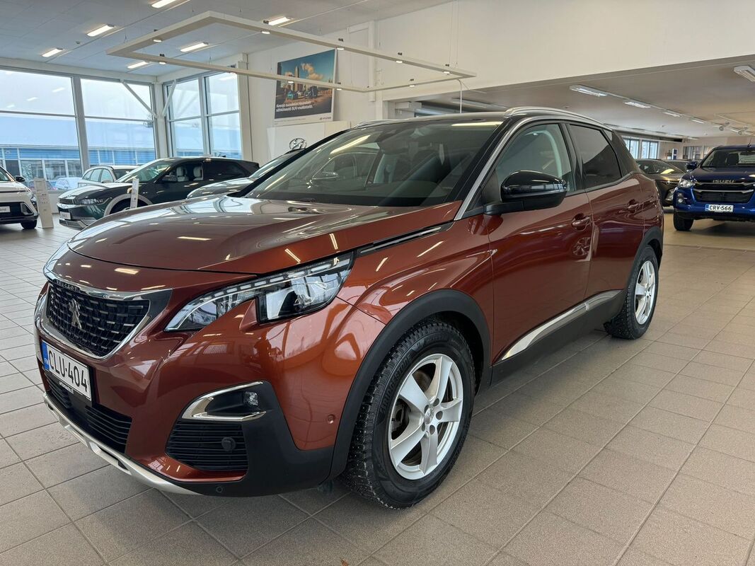 Peugeot 3008 Allure BlueHDi 130 EAT8-automaatti, vm. 2018, 86 tkm (1 / 10)